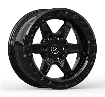 গ্লস ব্ল্যাক ট্যাঙ্ক 300 পুঁতি লক চাকা 18x8.5